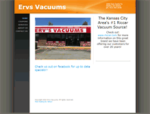 Tablet Screenshot of ervsvac.com
